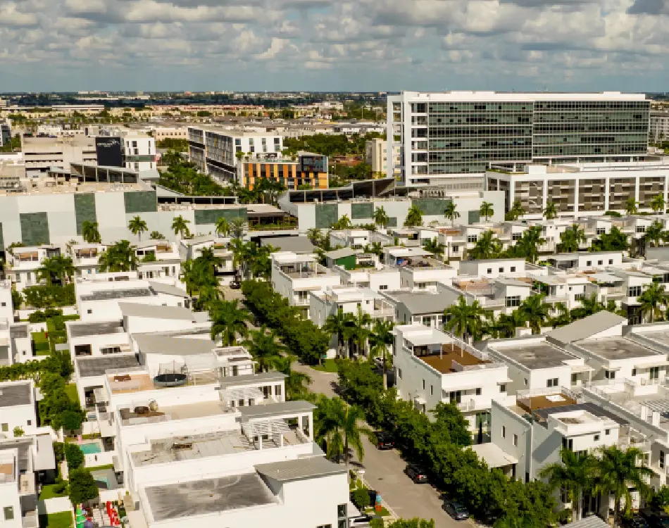 Modern new construction homes in Doral, one of Miami’s fastest-growing neighborhoods